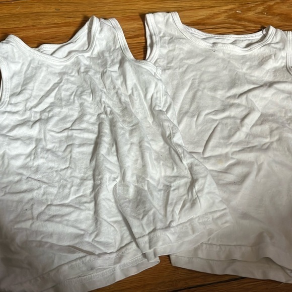 Primark Other - Primark white tank bundle small flaw see pics 5/6 fit is 4T.